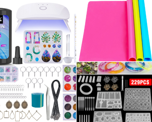 UV Resin cover photo collage