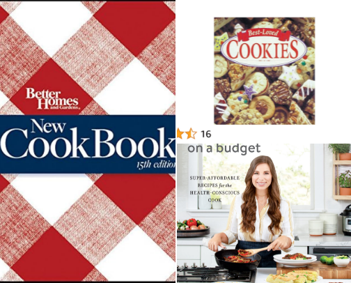 Who still uses cookbooks?! cover photo collage
