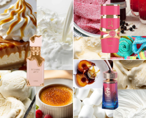 Gourmand perfumes 🥞 cover photo collage