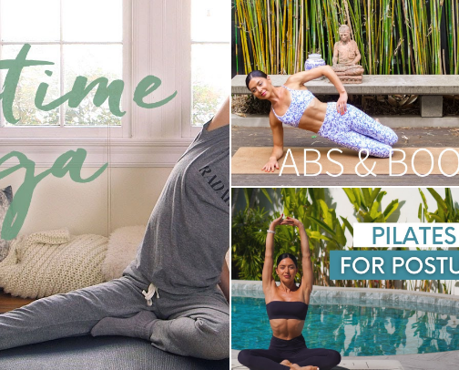 Home workouts 🏋️‍♀️ cover photo collage