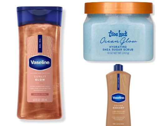 My Go-To Affordable Body Skincare Routine for Radiant Skin cover photo collage