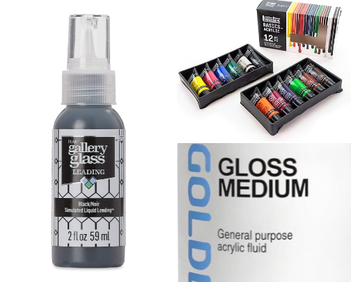 Faux Stain Glass:All You Need 🖼️ cover photo collage