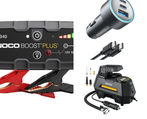 Car Essentials That Make Every Road Trip Better cover photo collage
