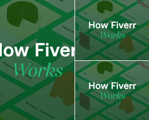 Fiverr cover photo collage