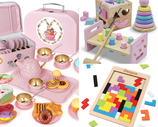 Toddler gift guide 2025 cover photo collage