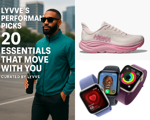 LYvVE In Motion: 20 Performance Picks That Move With You cover photo collage