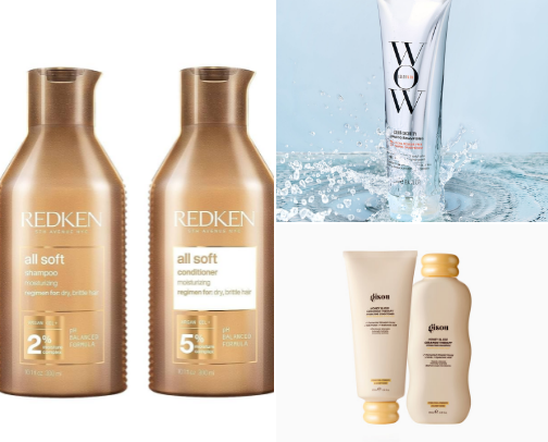 My fav hair products cover photo collage