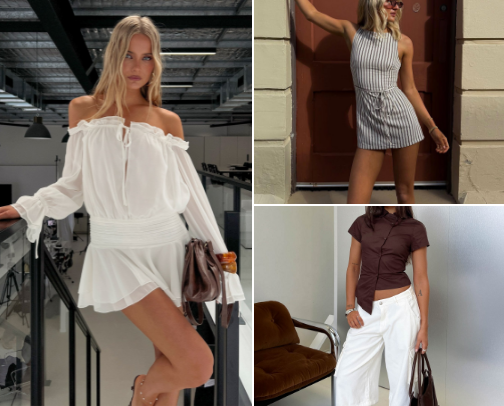 Low effort High Fashion outfits cover photo collage