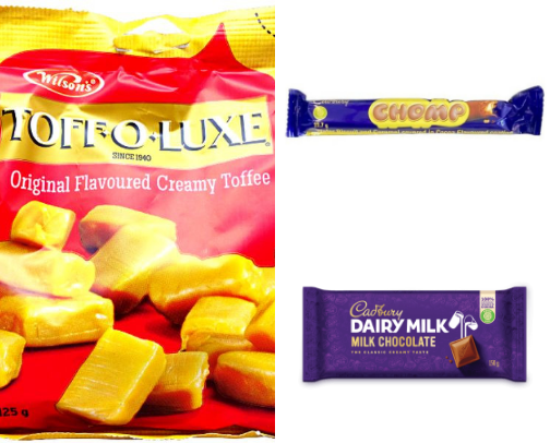 South African  Go To Chocolates cover photo collage