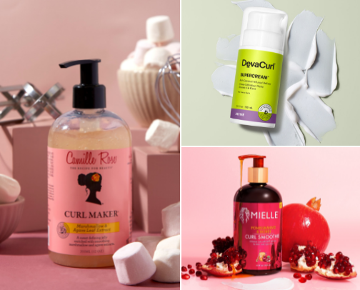 Your Go-To Curly Hair Product List for Perfect Curls cover photo collage