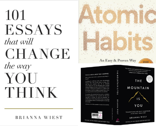 Books to change the way you think📚 cover photo collage