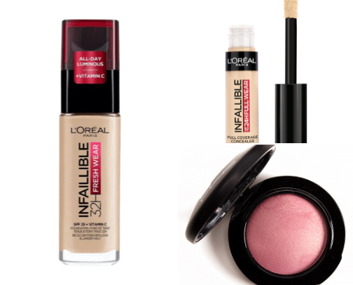makeup must-haves cover photo collage