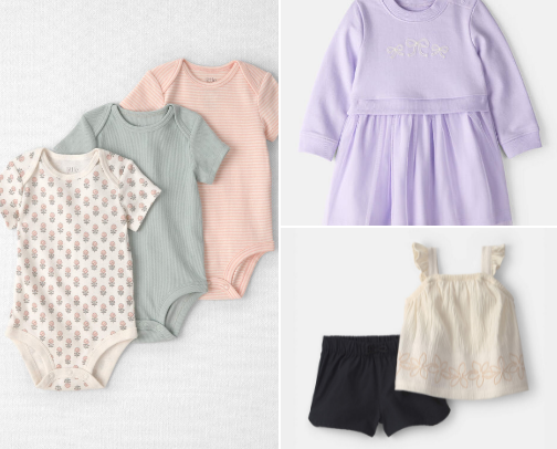 Baby Girl Clothes & Cute Outfits cover photo collage