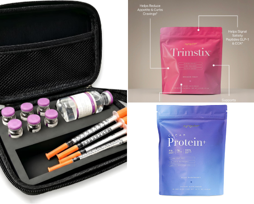 Health, Wellness & Peptides cover photo collage