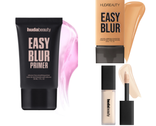 Everyday to Glam: My Huda Beauty Essentials✨ cover photo collage