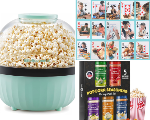 Movie Night & Game Night cover photo collage