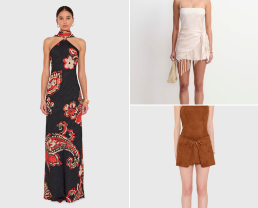 The Amanda Uprichard Rompers & Dresses Everyone's Asking About: 15 Fall Pieces Worth the Splurge cover photo collage