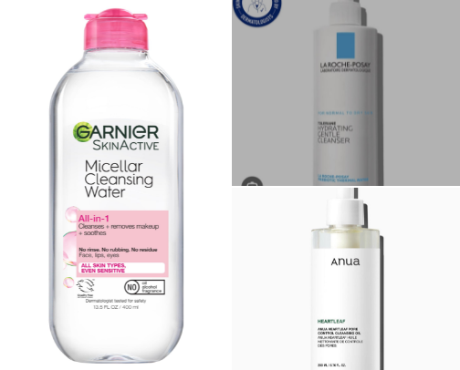 Working mom's simple skincare routine cover photo collage