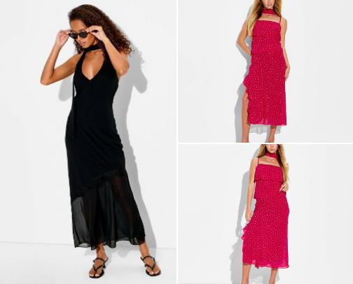 the perfect dresses and two piece sets cover photo collage