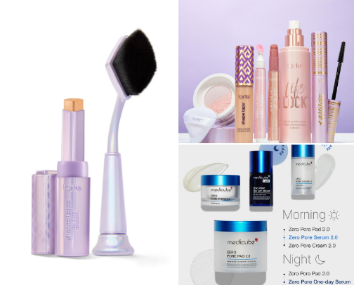 My favorite beauty recs cover photo collage