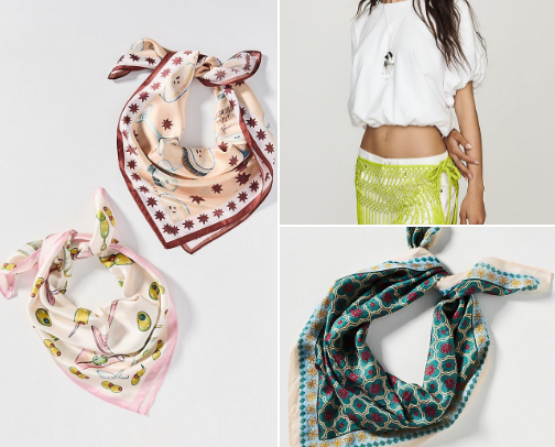 Summer Scarves You'll Wear Everywhere cover photo collage