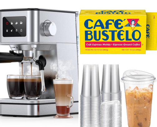 Be a barista at home ☕️ cover photo collage