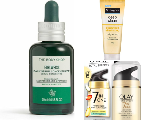 Facial Care cover photo collage