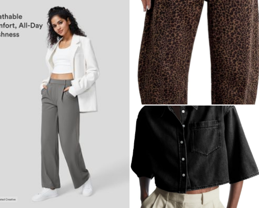 Teacher/office outfits cover photo collage