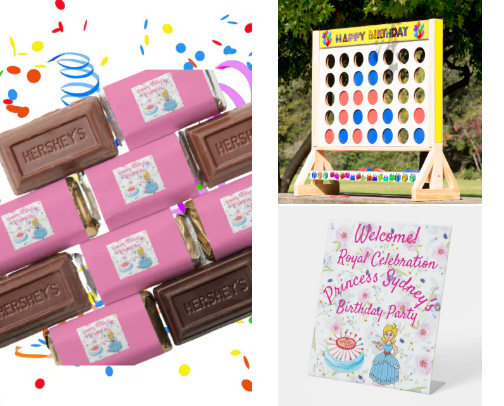 Ultimate Princess Birthday Party Collection cover photo collage