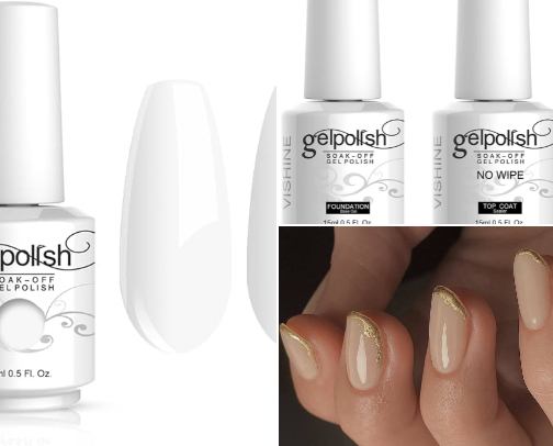 Nail Essentials for Press-ons and Doing Your Own Nails at Home cover photo collage