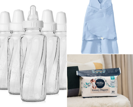 My baby registry as a third time mom (boy) cover photo collage