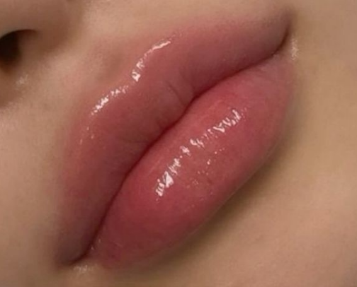 Softest kissable lips cover photo collage
