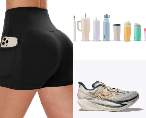 gym baddie summer essentials! cover photo collage