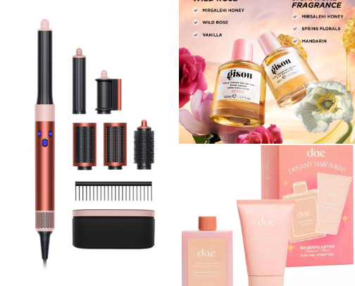 hair products 🫠🌸 cover photo collage