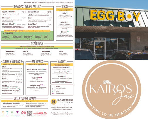 Jax Food Recs cover photo collage