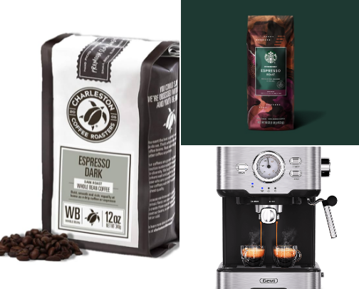 Delicious Coffee At Home cover photo collage