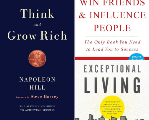 Books That have changed me and may help you too cover photo collage