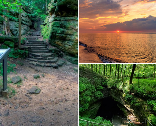 National Parks cover photo collage