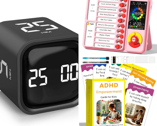 ADHD-Friendly Productivity Tools cover photo collage