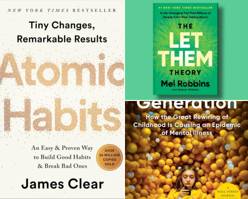 Shelf of Life-Changing Books cover photo collage