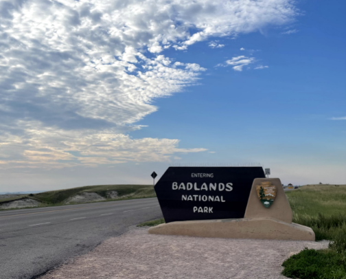 Badlands National Park cover photo collage