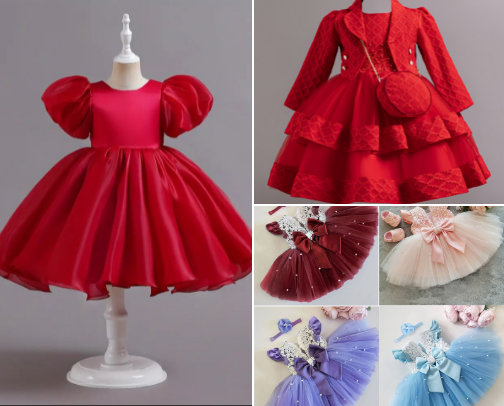 🎉Kids’ Party Outfits for Boys & Girls cover photo collage