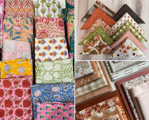 Gorgeous Fat Quarter Bundles for Your Next Cozy Quilt Project cover photo collage