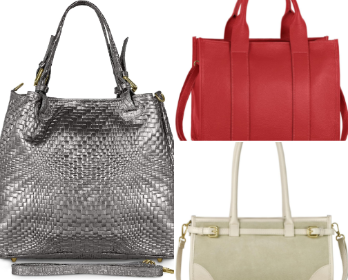 Italian Handbags! From work to weekend to date night! cover photo collage