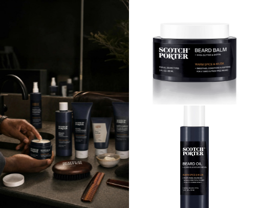 Men's Beard Care cover photo collage