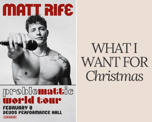 Christmas List cover photo collage