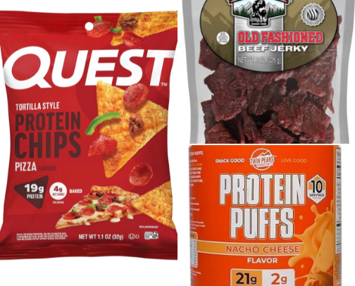High Protein Snacks - that are actually good cover photo collage