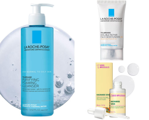 ✨ Let’s talk skincare! ✨ cover photo collage