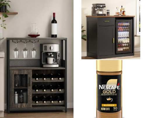 At Home Coffee Essentials cover photo collage
