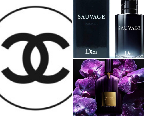 The Art of Fragrance (Perfumes and Colognes) cover photo collage